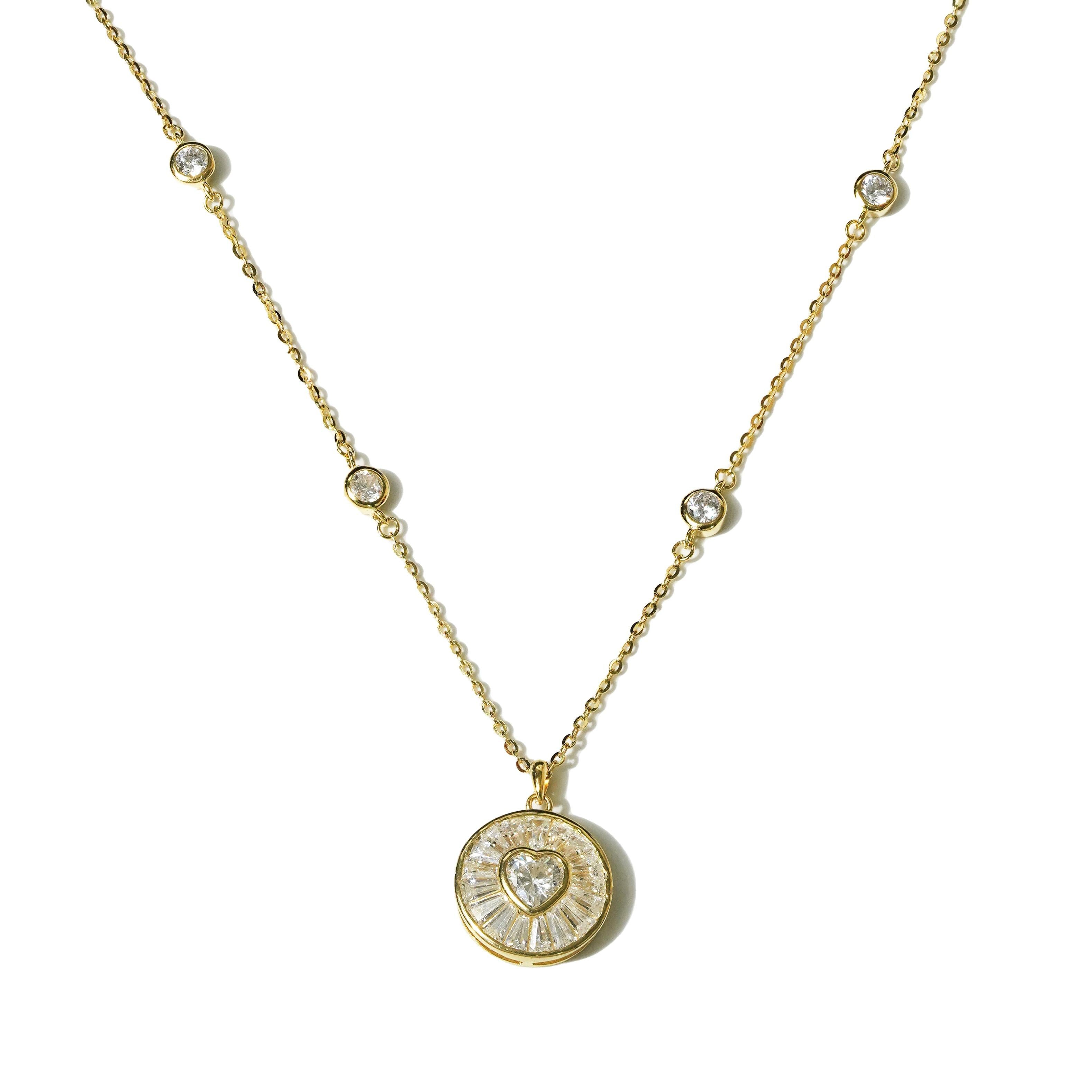 Jmtth Eternal Heart Necklace Gold