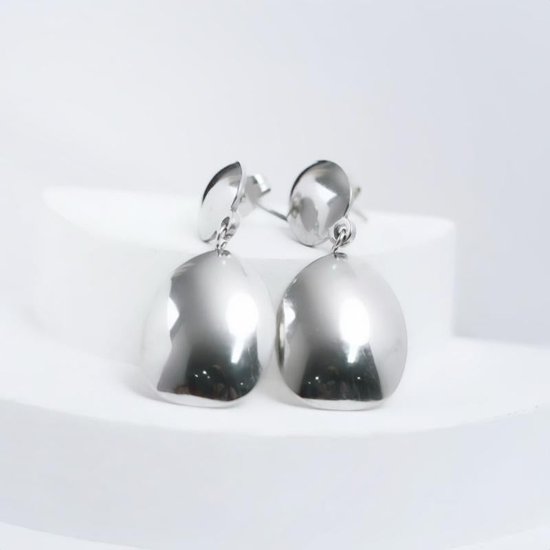 Jmtth Twinnie Dangle Earrings Silver