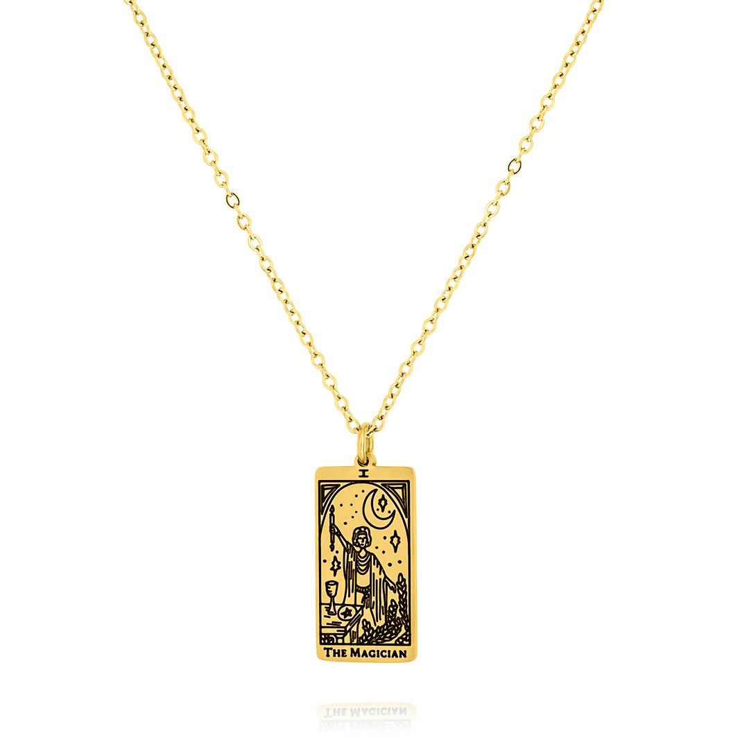 Jmtth Tarot Necklace The Magician