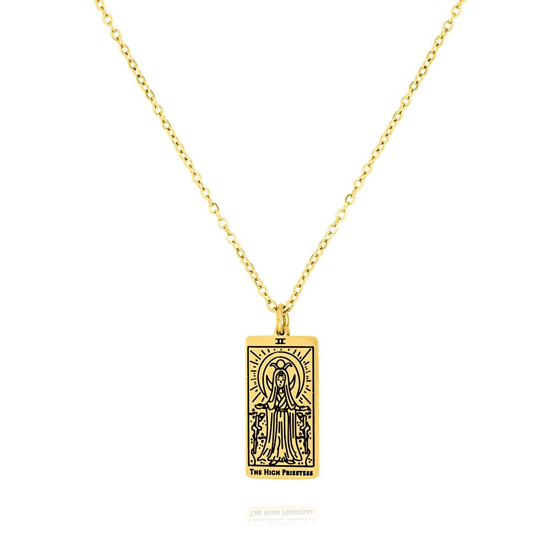 Jmtth Tarot Necklace The High Priestess
