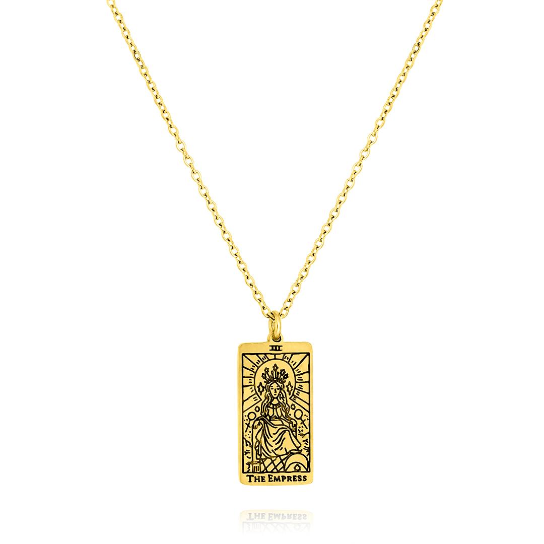 Jmtth Tarot Necklace The Empress