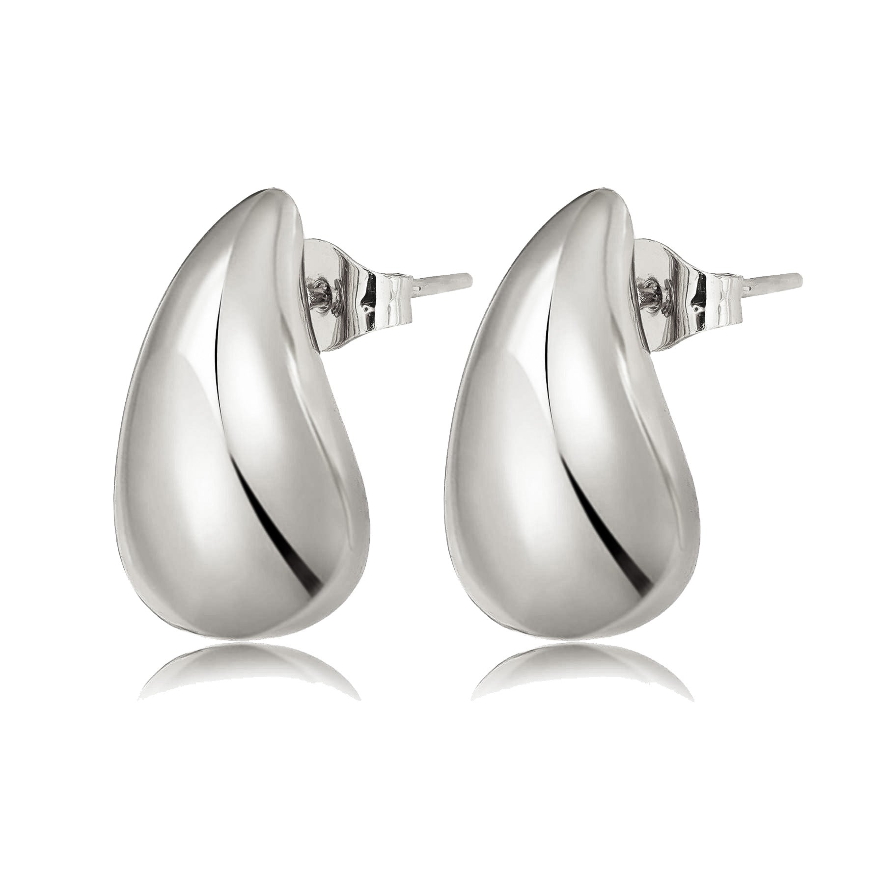 Jmtth Almond Earrings Silver