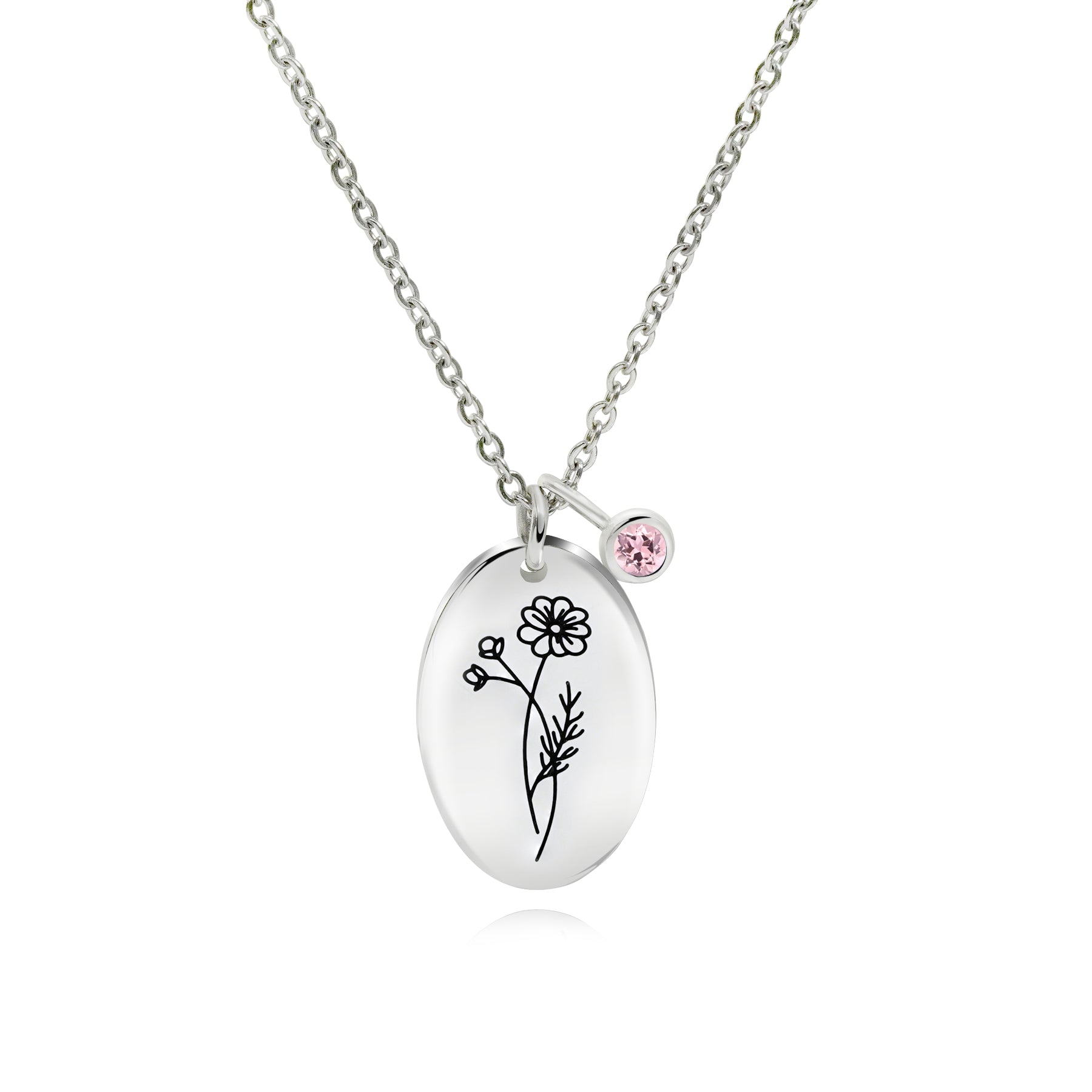 Jmtth Bloomy Flower Mom Collection Necklace Cosmos