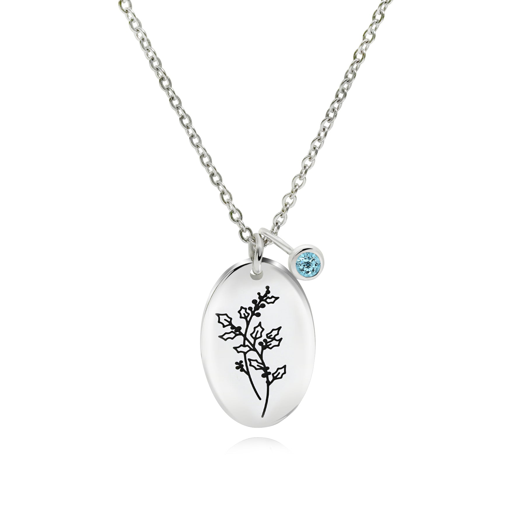 Jmtth Bloomy Flower Mom Collection Necklace Holly