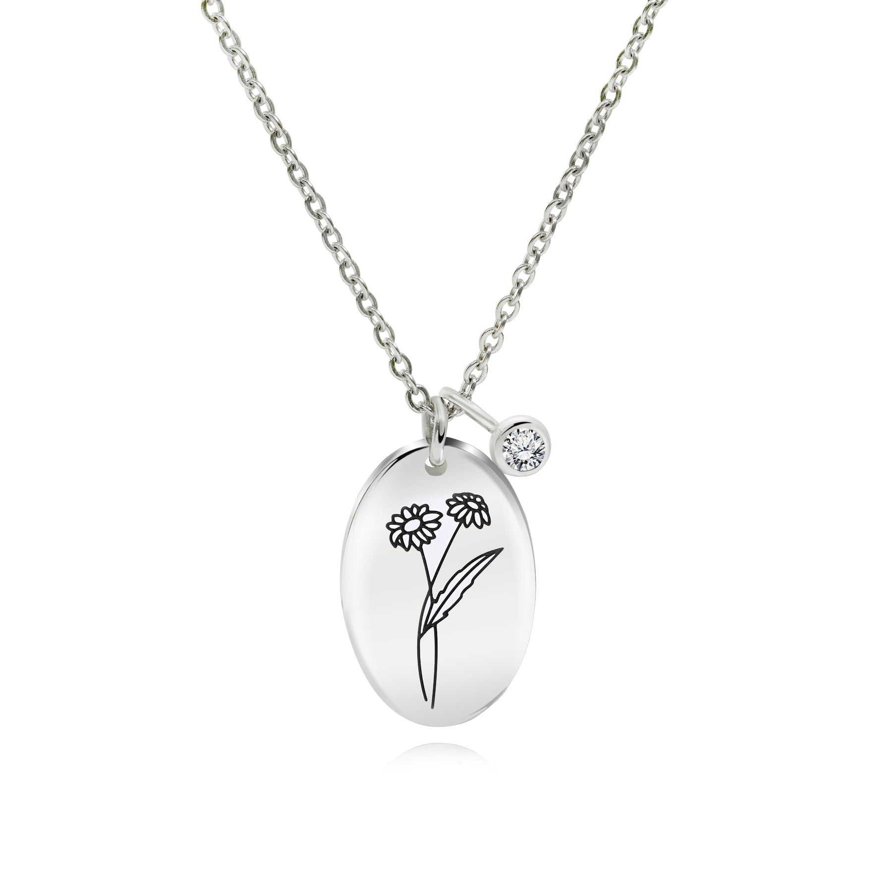 Jmtth Bloomy Flower Mom Collection Necklace Daisy