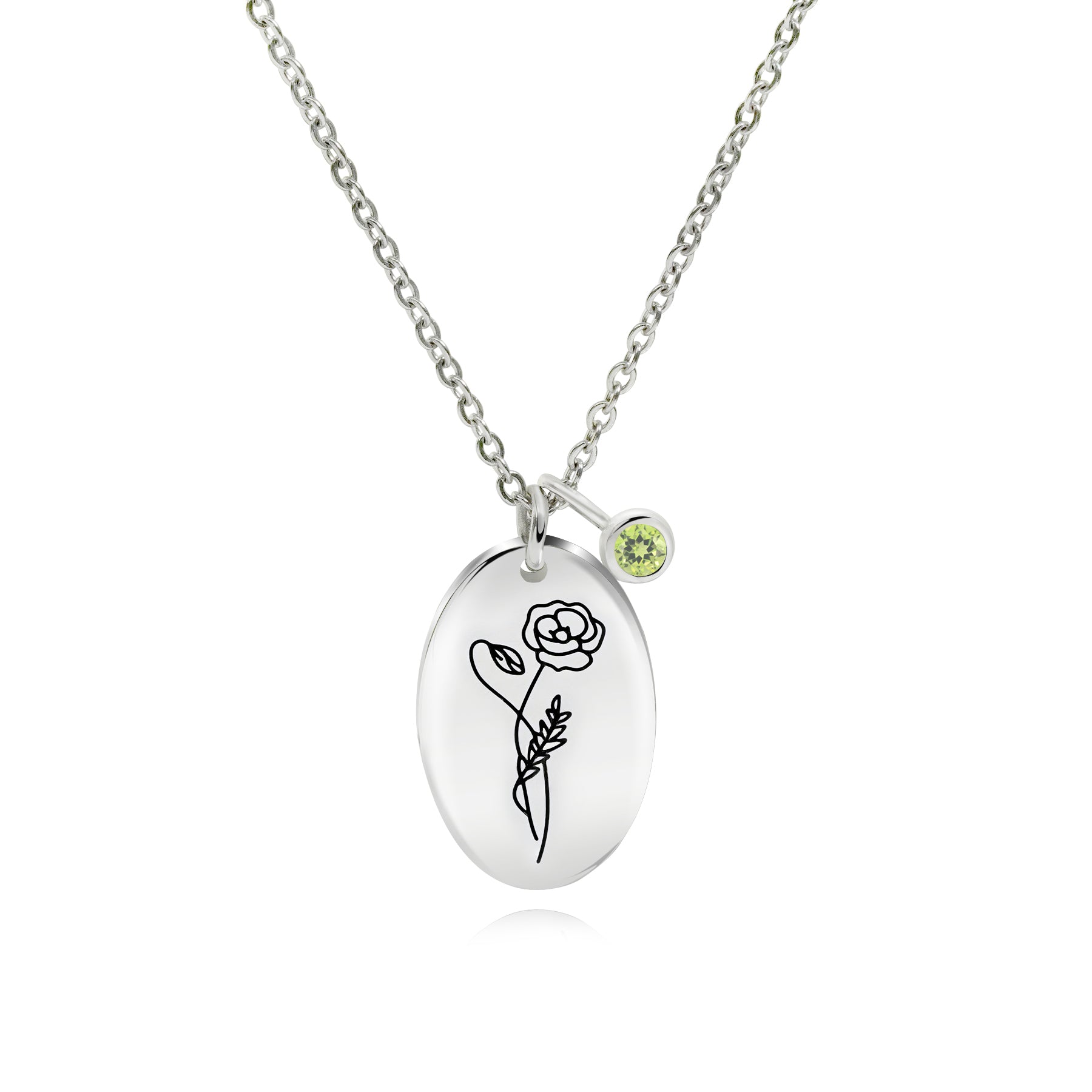 Jmtth Bloomy Flower Mom Collection Necklace Poppy