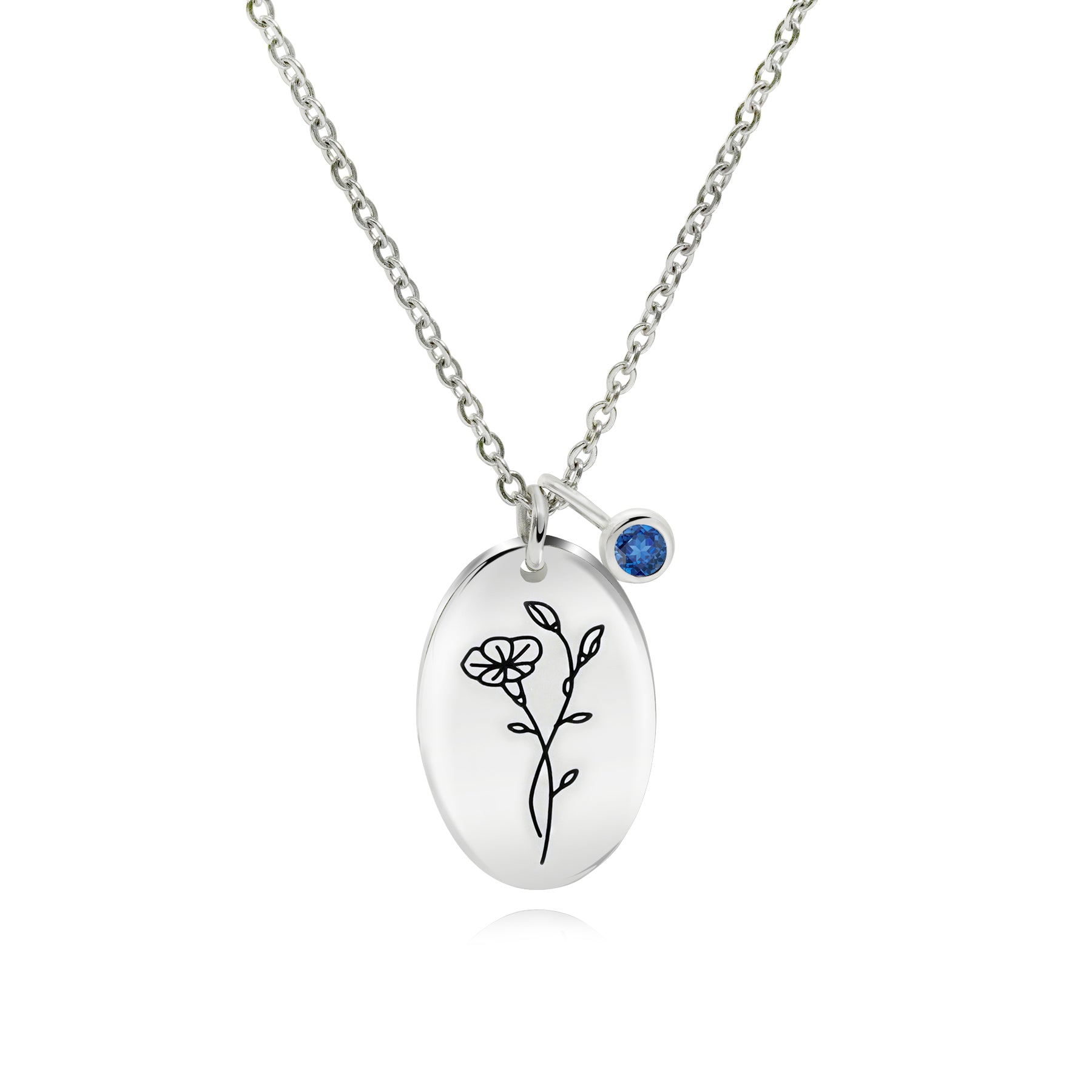 Jmtth Bloomy Flower Mom Collection Necklace Morning Glory