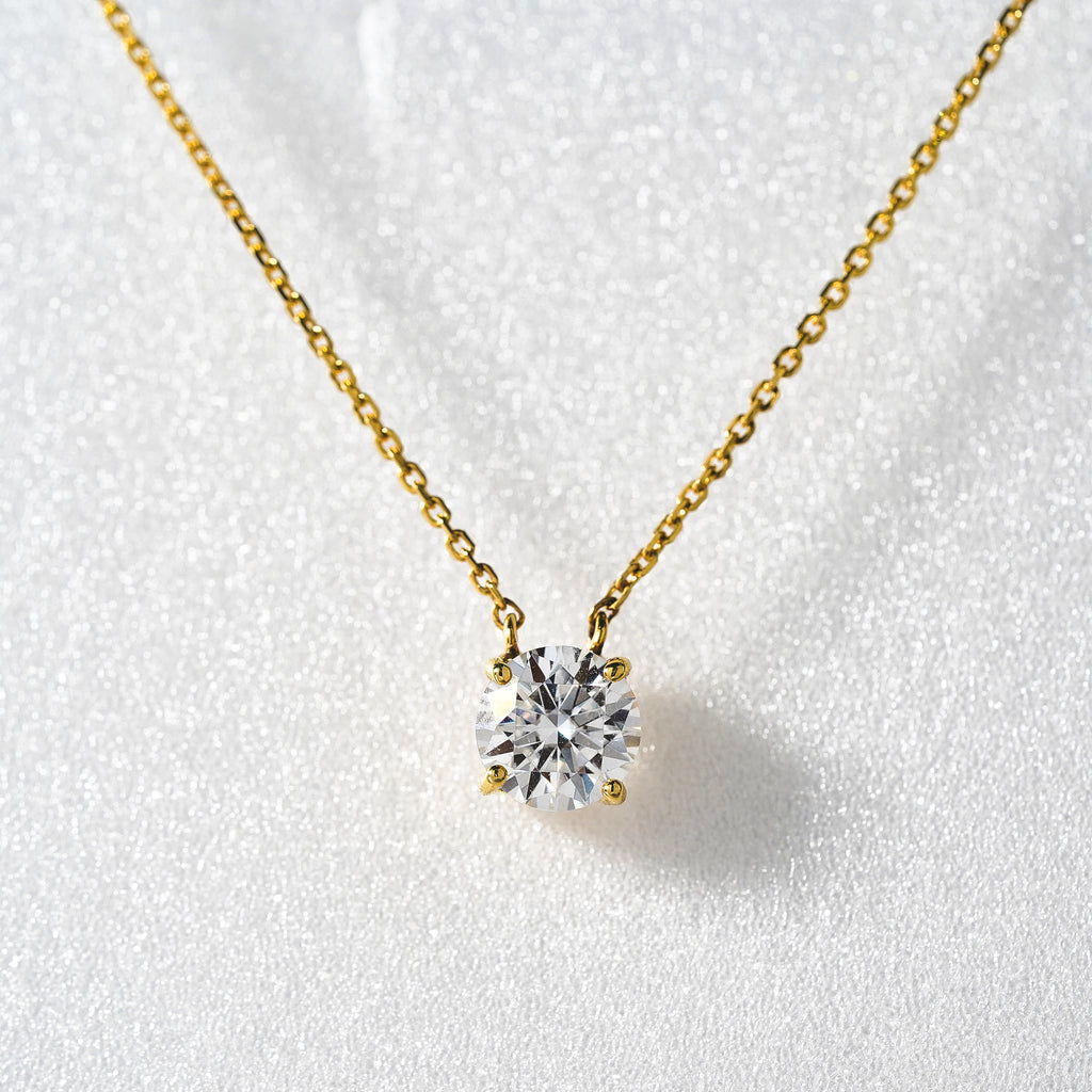 Jmtth Minimalist Necklace White