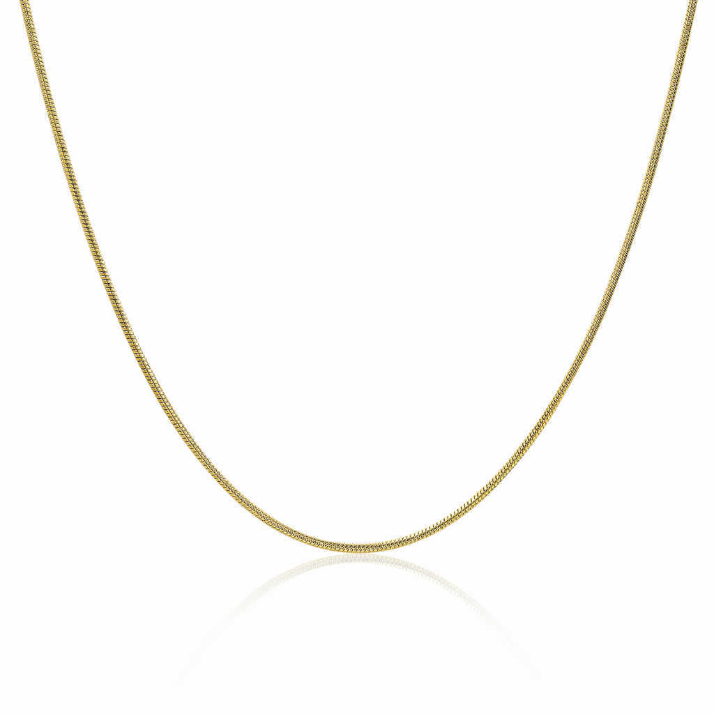 Jmtth Round Plain Choker Necklace