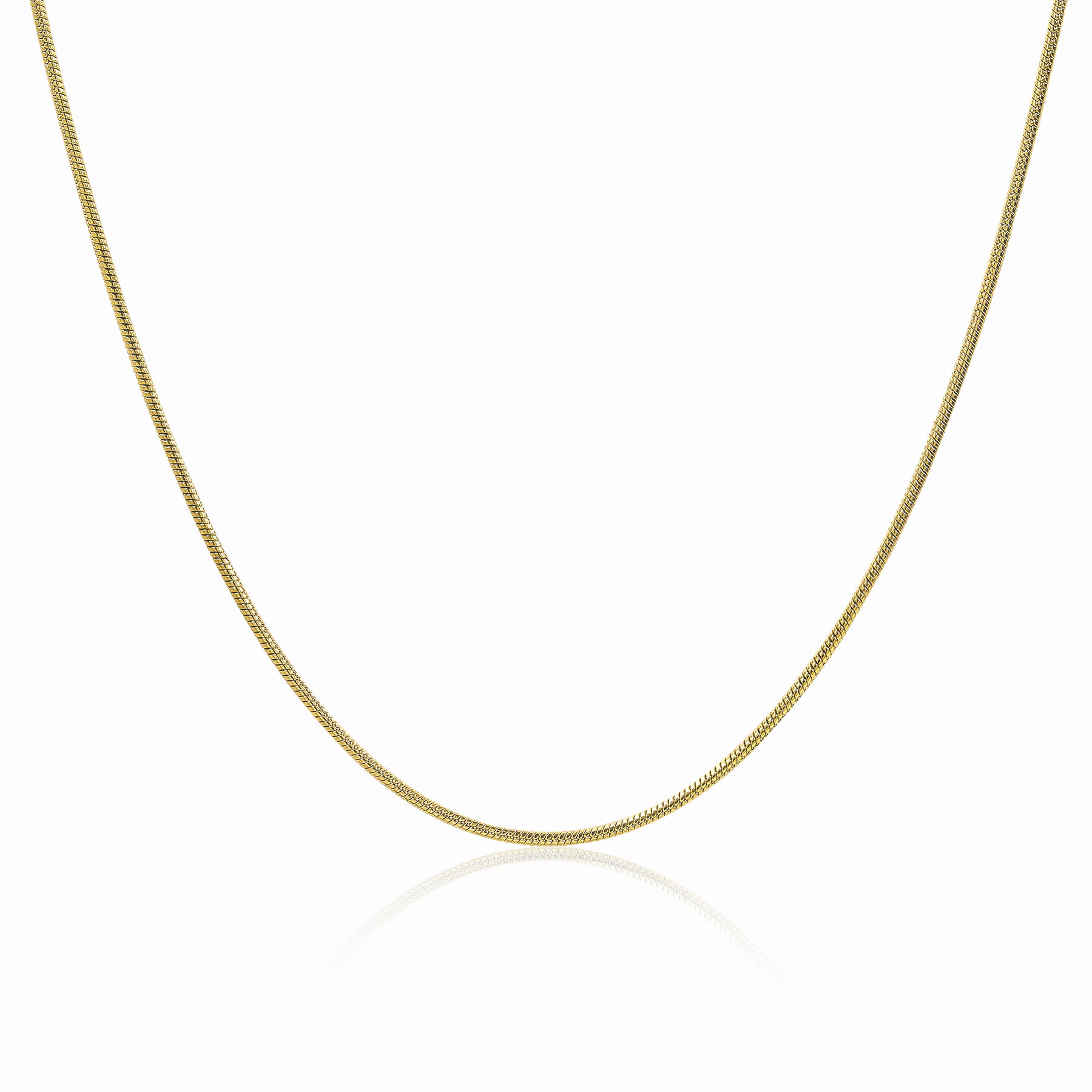 Jmtth Round Plain Choker Necklace