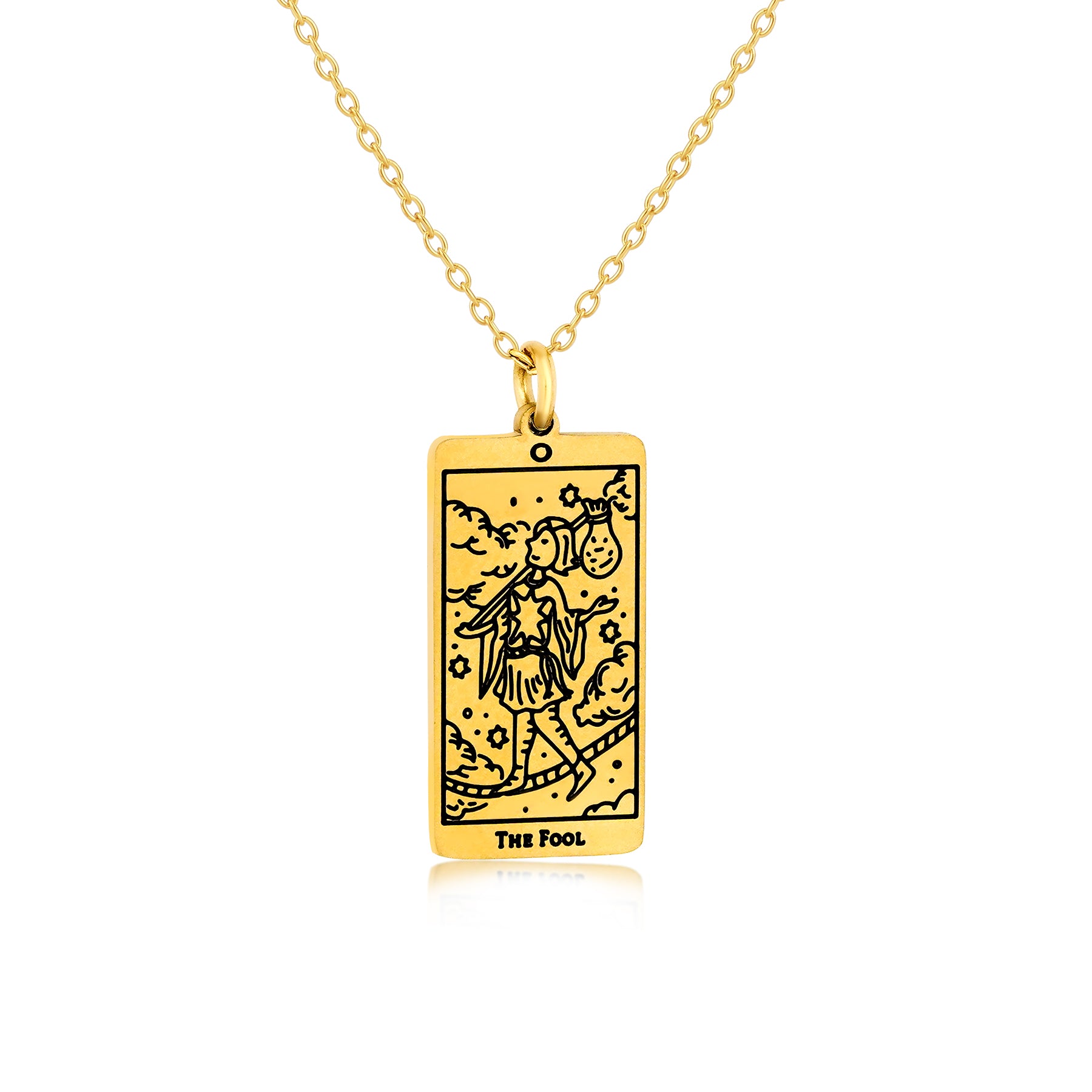 Jmtth Tarot Necklace The Fool