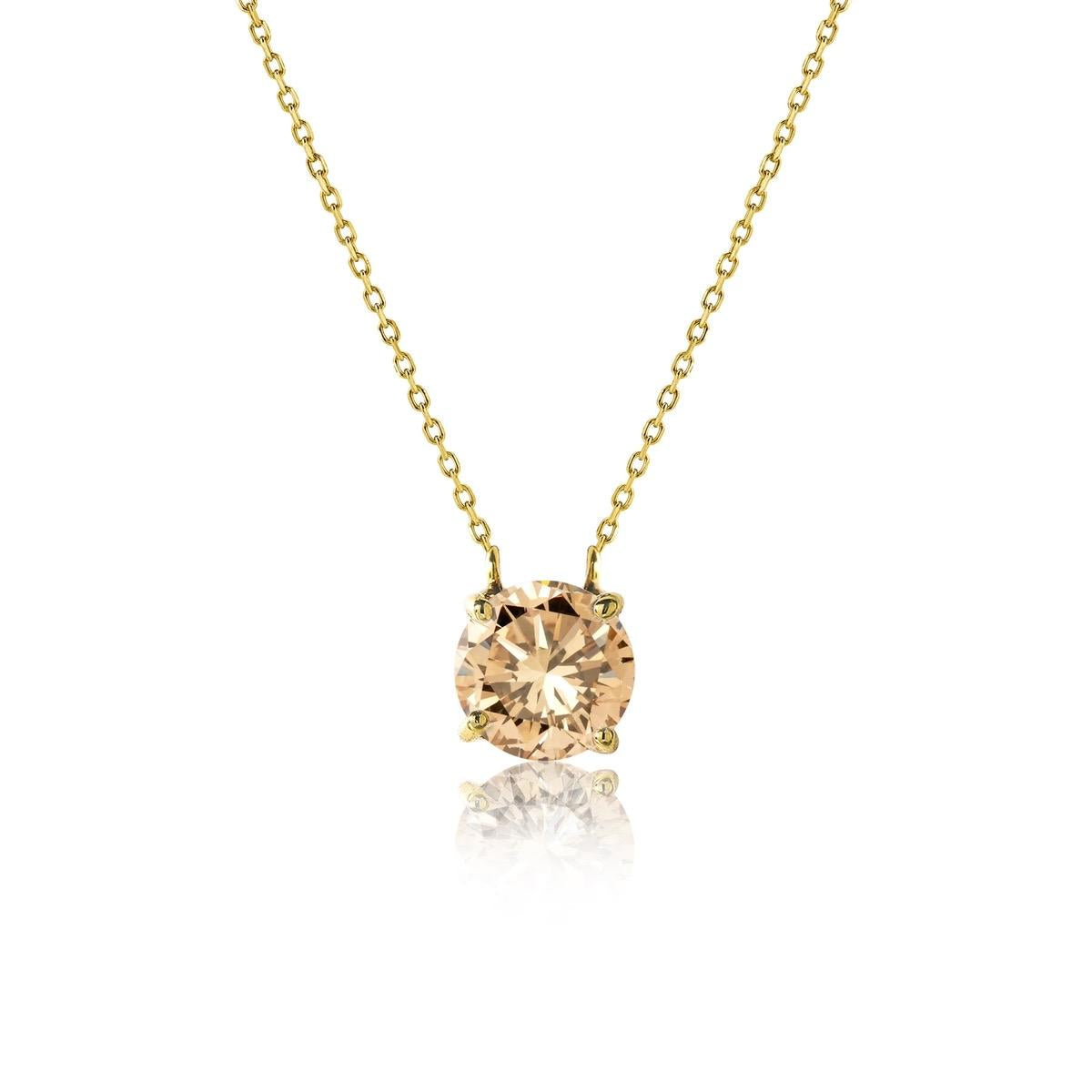 Jmtth Minimalist Necklace Champagne