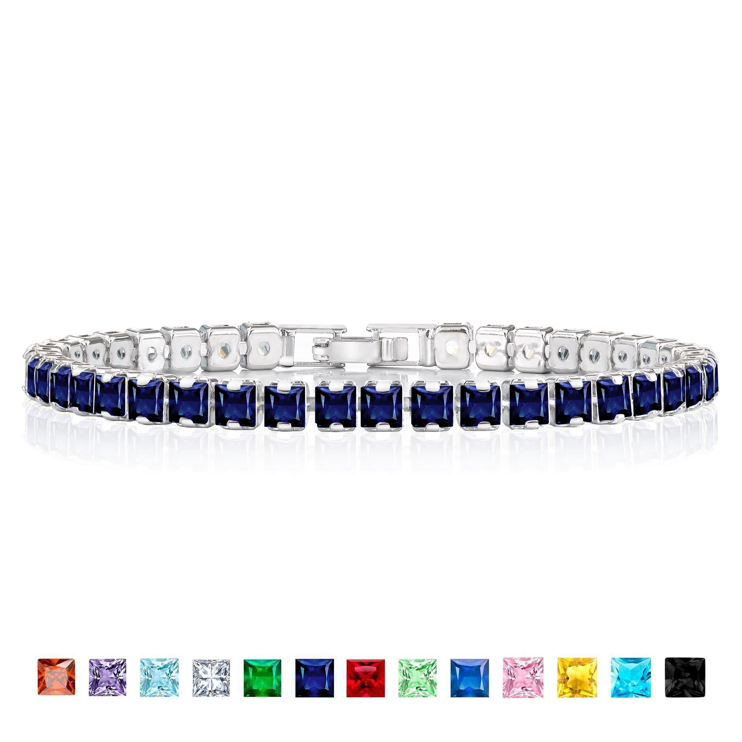 Jmtth Viva Shine Tennis Bracelet Mystic Violette