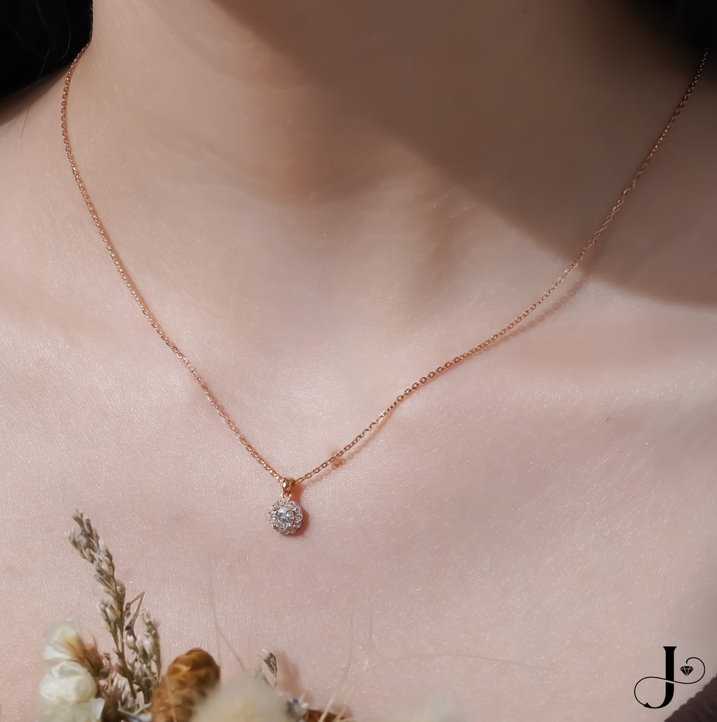 Jmtth Flora Shine Necklace Gold